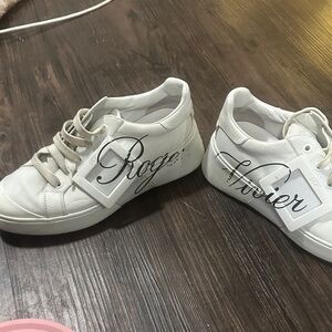 Roger Vivier White Sneakers